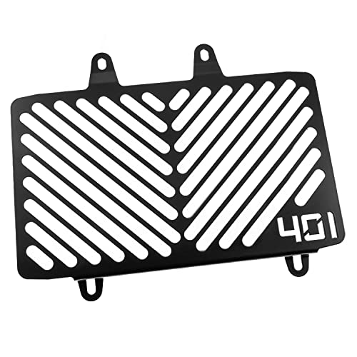 ZIEGER Motorrad Kühlerabdeckung H&usqvarna Vitpilen 401 Logo schwarz