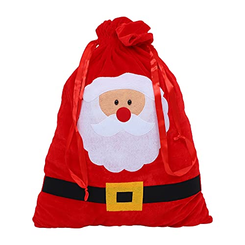SOIMISS 1 stück Santa Claus Muster Design Große Weihnachtsgeschenksack Geschenk Verpackungsbeutel für Party für Weihnachtsdeko