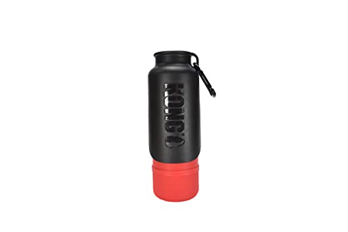 KONG H2O Isolierte Wasserflasche und Reisenapf, 750 ml, Rot