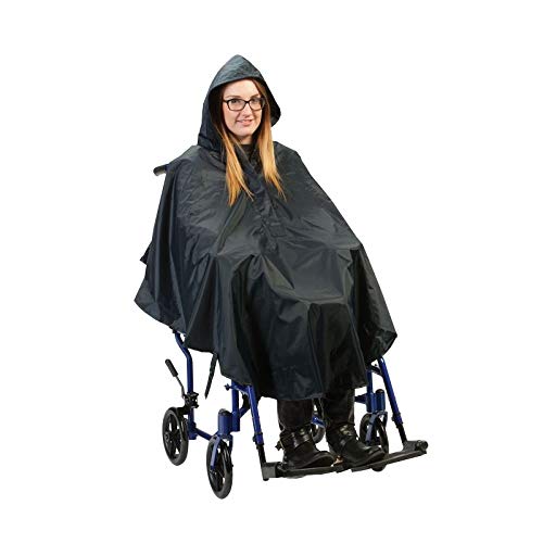 Identités Poncho Sparsam Bettschutz für Rollstuhl, elastisch