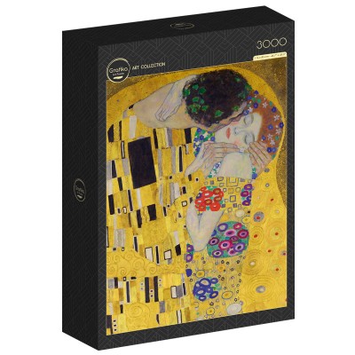 Grafika Gustav Klimt - Der Kuss 3000 Teile Puzzle Grafika-03003-P 2