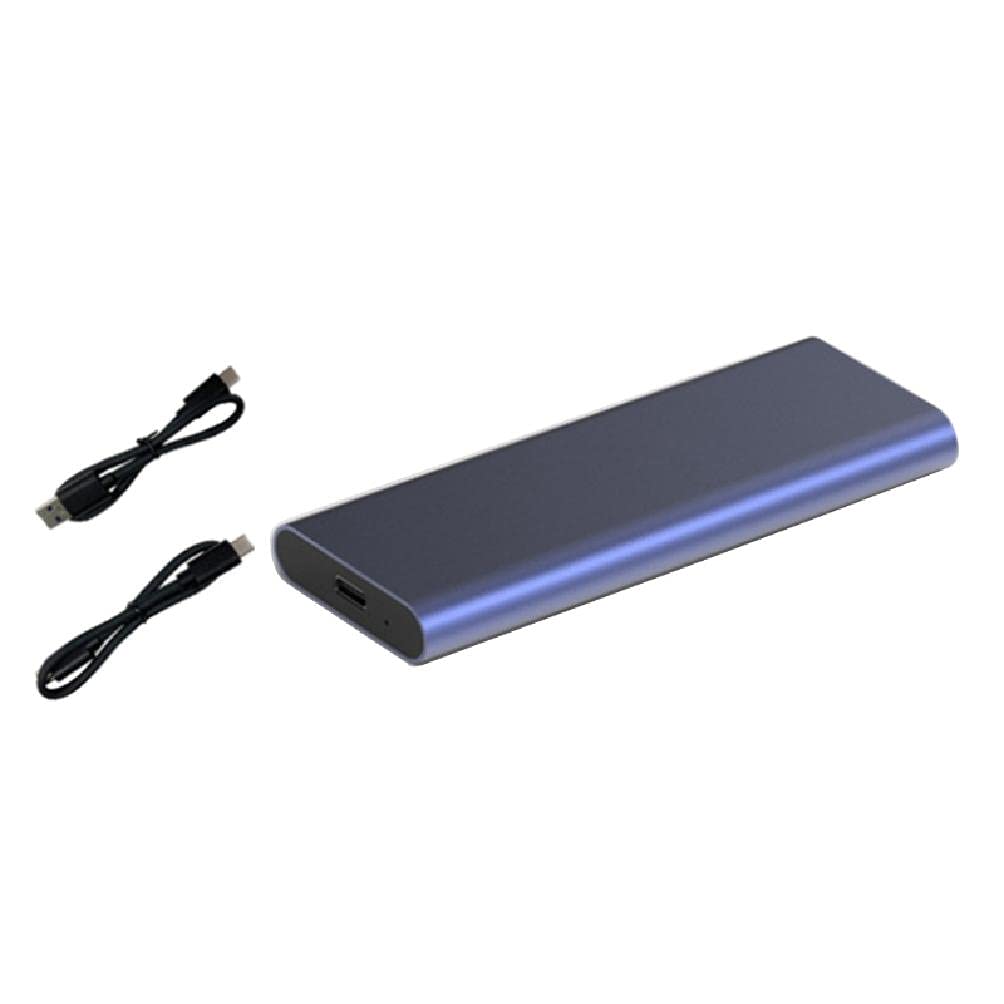 Oyrcvweuy USB 3.1 Typ C M.2 NVMe SSD Aluminiumlegierung Externes Festplattengehäuse 10 Gbit/s M-Key PCI-E Solid State Disk SSD Gehäuse m.2 nvme SSD Gehäuse m Schlüssel Adapter werkzeuglos