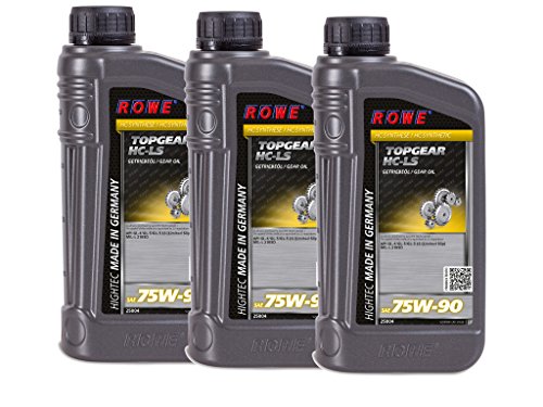 3 (3x1) Liter ROWE HIGHTEC TOPGEAR SAE 75W-90 HC-LS