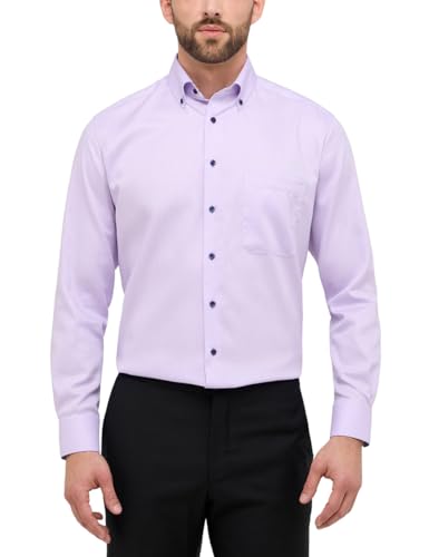 ETERNA Herren Oxfordhemd Comfort FIT 1/1 Lavender 44_H_1/1