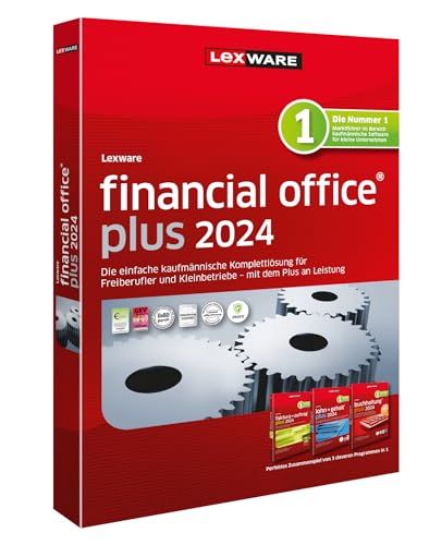 Lexware financial office 2024 | Plus | Minibox (365 Tage) | Einfache kaufmännische Komplett-Lösung