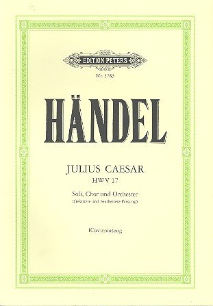 Julius Cäsar HWV17: Klavierauszug (dt/it)