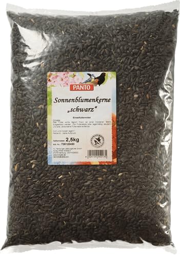 PANTO® Sonnenblumenkerne schwarz (5X 2,5kg)