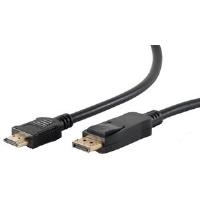 Shiverpeaks BASIC-S - Video- / Audiokabel - DisplayPort / HDMI - DisplayPort (M) bis HDMI (M) - 7,5m - abgeschirmt - geformt (BS77497-2)