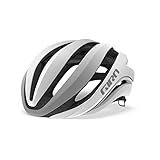 Giro Herren Aether MIPS Fahrradhelm Road, Matte White/Silver, Small/51-55 cm