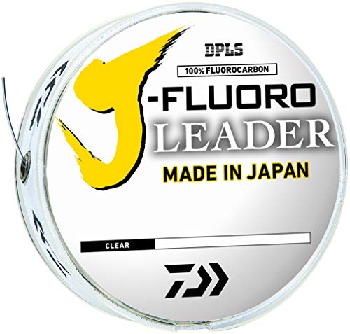 Daiwa J-Fluoro Fluorocarbon Vorfach, 13,6 kg, 45,7 m, Mehrfarbig, Einheitsgröße