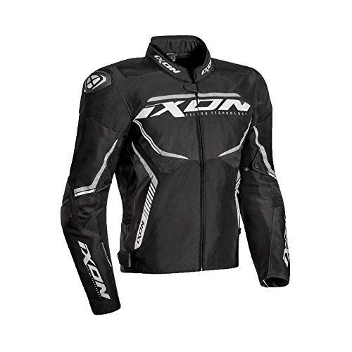 IXON Herren Moto Sprinter Sport Schwarz Größe schwarz weiß, Größe XL