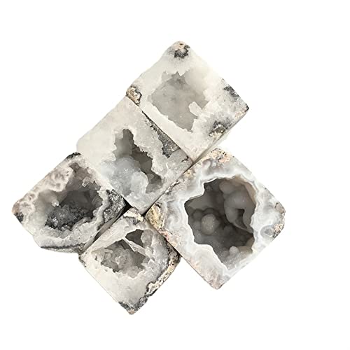 Haussammlung Startseite Natürlicher Achat-Diamant-Würfel-Edelstein-Würfel (Size : 3pcs) Raumdekoration (Size : One Size)
