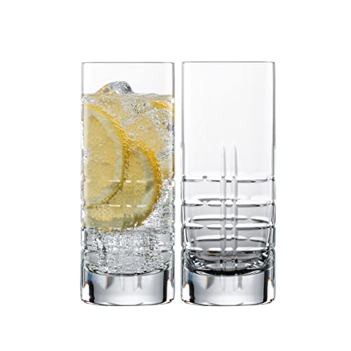 Schott Zwiesel Basic Bar Selection Longdrinkglas, Glas, transparent, 14 x 7 x 16.7 cm, 2-Einheiten