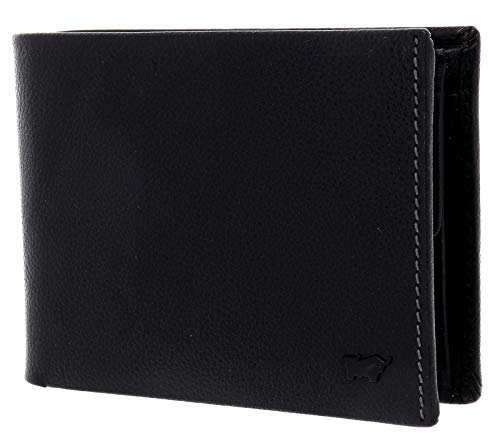 Braun Büffel Mountain RFID Trifold Wallet Black