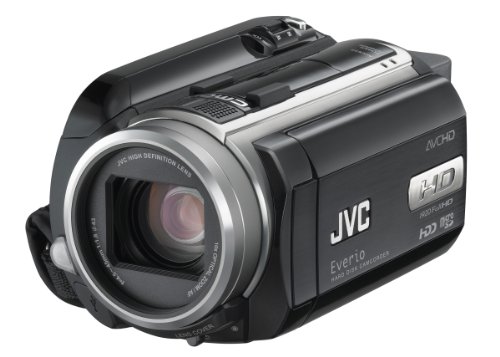 JVC GZ-HD30EX Camcorder (80 GB Festplatte, 10-fach opt. Zoom, 2,7" Display)