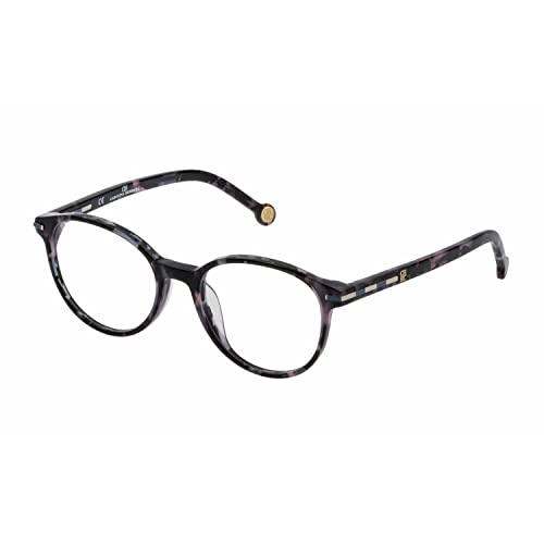 Carolina Herrera VHE849-0721 Brillengestell für Damen, Schwarz
