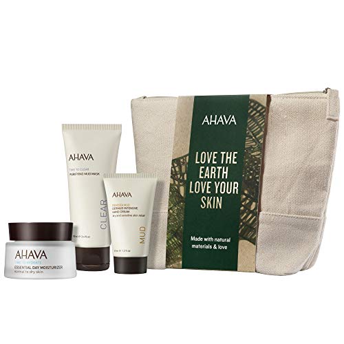 AHAVA Time To Clear Geschenkset Naturally Replenished (Nachtcreme,15mlTagescreme,15ml+Maske,20ml)