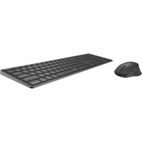 Hama 9800M Tastatur Maus enthalten QWERTY Deutsch Grau (00217389)