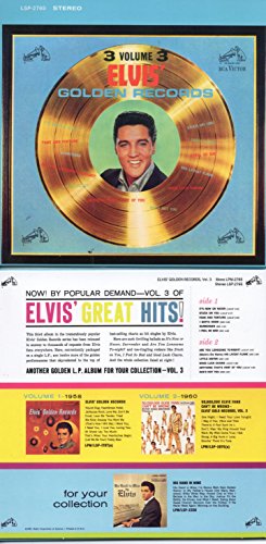 CD Elvis PRESLEY Elvis' Golden Records, Vol. 3 (1963) - Mini LP REPLICA - 12-track CARD SLEEVE CD