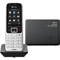 Unify OpenScape DECT Phone S6 Base - Schnurlostelefon - mit Bluetooth-Schnittstelle mit Rufnummernanzeige - ECO DECT - Schwarz