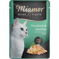 Miamor Feine Filets Thun & Gemüse 100g