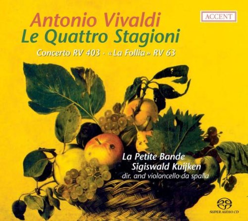 Antonio Vivaldi: Le Quattro Stagioni / Concerto RV 403 / Sonata La Follia RV 63