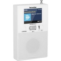 TechniSat DIGITRADIO Flex 2 - DAB Steckdosenradio (DAB+ Radio, UKW, Audio Eingang, USB Ladefunktion, Bluetooth, Radiowecker, Favoritenspeicher) weiß