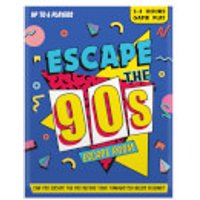 Gift Republic Escape The 90s Kids and Family Escape Room Brettspiel mit Puzzles Challenges und Hinweisen