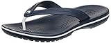 Crocs Crocband Flip-Sandalen – Unisex Flip-Sandalen für Erwachsene – Wasserdichte, schnell trocknende Flip-Flops – Navy – Größe 46-47