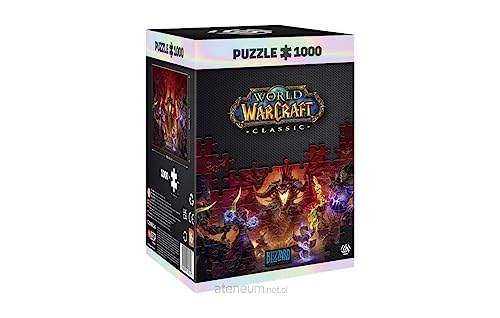 Good Loot World of Warcraft Classic: Onyxia - Puzzlespiel mit 1.000 Teilen und den Maßen 68cm x 48cm | inklusive Poster und Tasche | Spiel-Artwork für Erwachsene und Teenager