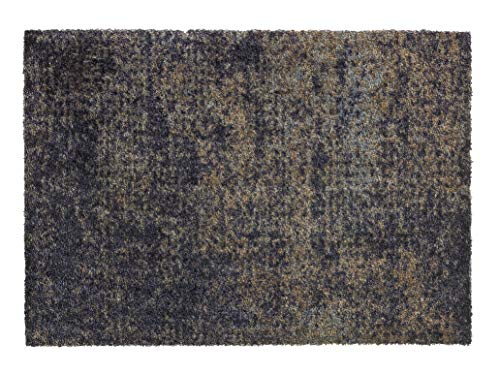 Rutschhemmende Sauberlaufmatten Manhattan – waschbarer Teppichläufer – strapazierfähige Schmutzfangmatten – (Vintage anthrazit, 67 x 100 cm)