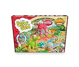 SUPER SAND Goliath Dino World, Magischer Sand für Kinder ab 3 Jahren, Kreativer Spielsand für drinnen