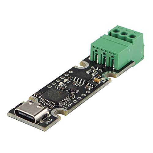AOOOWER Professioneller USB Zu CAN Adapter Typ C USB Buchse STM32F072 3D Druckerzubehör Kompakte Größe Einfache Installation USB Zu CAN Adapter