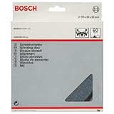 Bosch Professional 1x Schleifscheibe für Doppelschleifmaschine (Ø 175 x 25 mm, K60, Zubehör Schleifmaschinen)