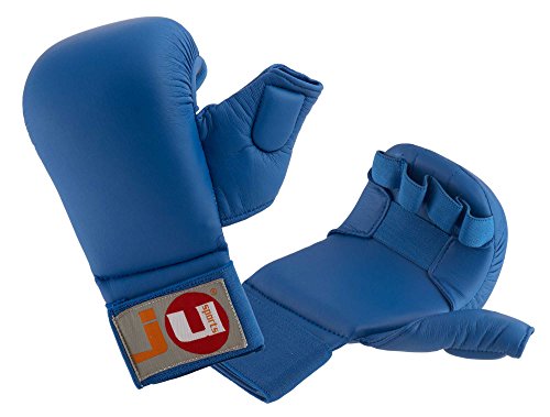 Ju-Sports Karate Handschutz blau mit Daumen
