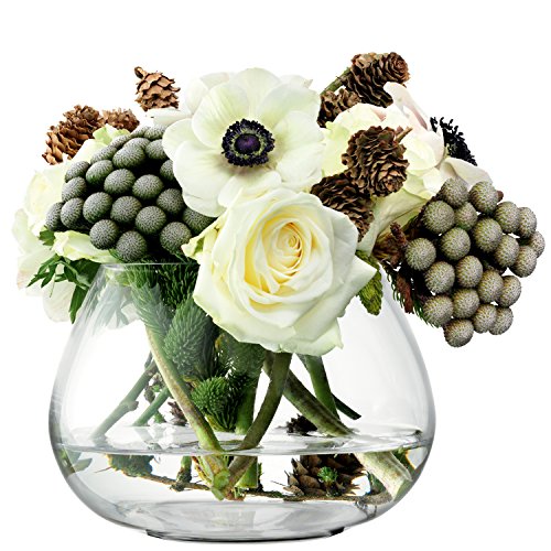 Flower Vase für Blumengesteck H11.5cm - klar