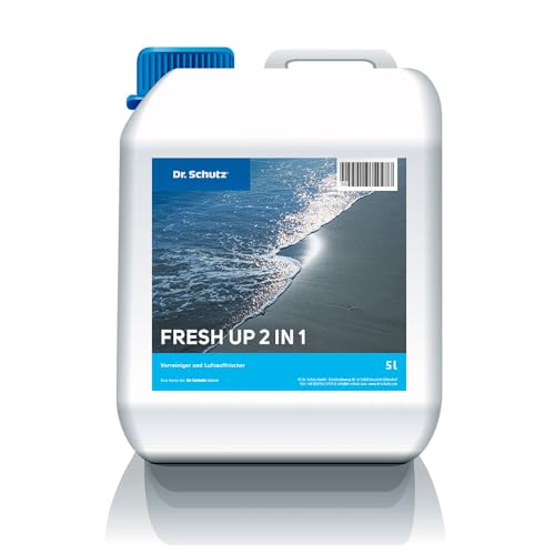 Dr. Schutz Fresh Up 2 in 1 5L | Geruchsentferner für Polster, Teppich & Auto | Geruchsneutralisierer, Geruchsabsorber von Rauch, Schweiß, Urin