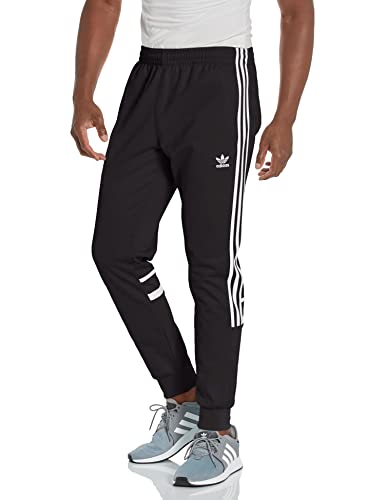 adidas Originals Men's Adicolor Challenger Pants, Black, X-Large
