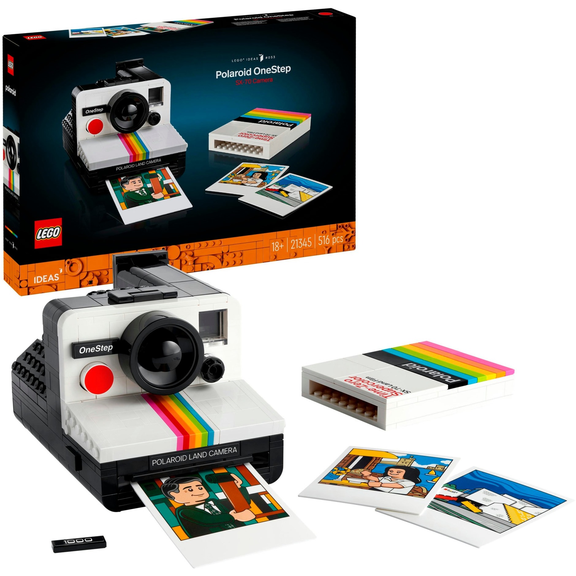 21345 Ideas Polaroid OneStep SX-70 Sofortbildkamera
