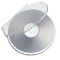 Dragon Trading® CD-Hüllen, transparent, 50 Stück