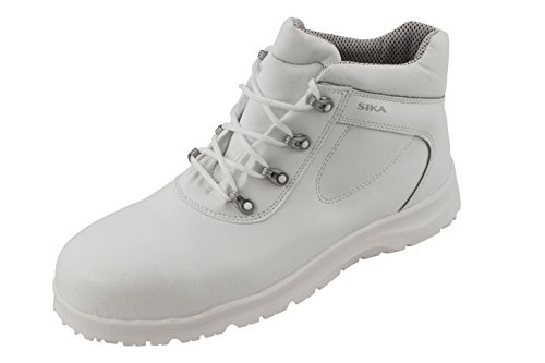 Sika Fusion Botas de Cordones Blanco S2 + SRC, Color Blanco, Talla 45