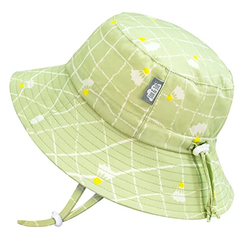 Jan & Jul Cotton Sun-Hat for Baby Toddler (M: 6-24 Months, Birdie)