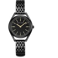 Eastside Damen Uhr analog Japan Quarzwerk mit Edelstahl schwarz Armband 10080067