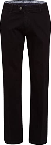 Eurex by Brax Herren Style Jim Tapered Fit Jeans, Black, 40W / 34L