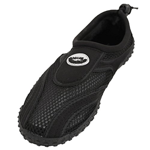 Wave , Damen Aqua Schuhe, schwarz - schwarz - Größe: 39