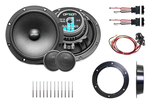 Option Lautsprecher Set kompatibel mit VW T5 - Plug & Play Frontsystem