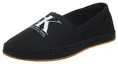 Calvin Klein Jeans Herren ESS Monogramm Espadrille, 3 x Schwarz, 40.5 EU