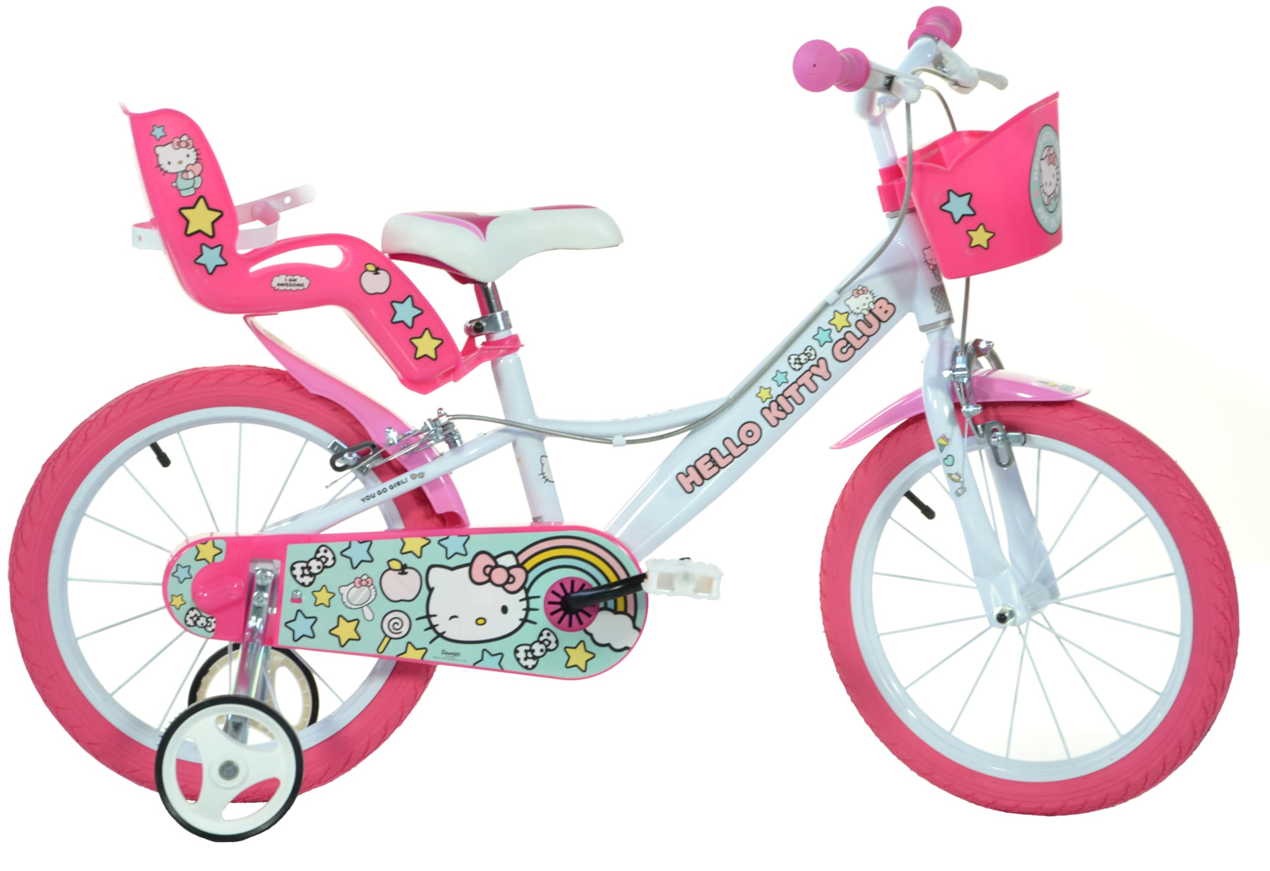 Dino Bikes 156N-HK 16 Zoll Hello Kitty Fahrrad