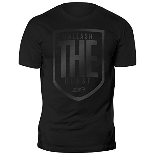 ZEC+ Unleash The Beast T-Shirt Black on Black (S)