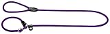 HUNTER FREESTYLE Retriever-Leine, mit integrierter Halsung, witterungsbeständig, 1,0 x 120 cm, violett